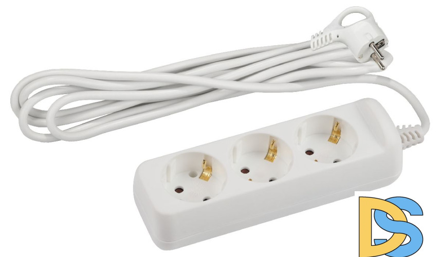 Удлинитель электрический Эра U-3e-7m-3x1,5 Б0044034