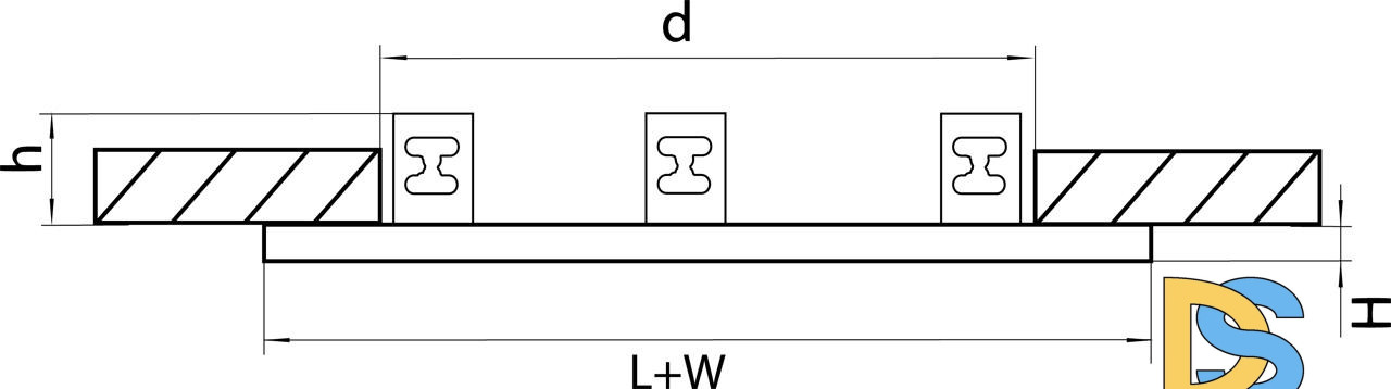 Рамка Lightstar Domino Round 214637