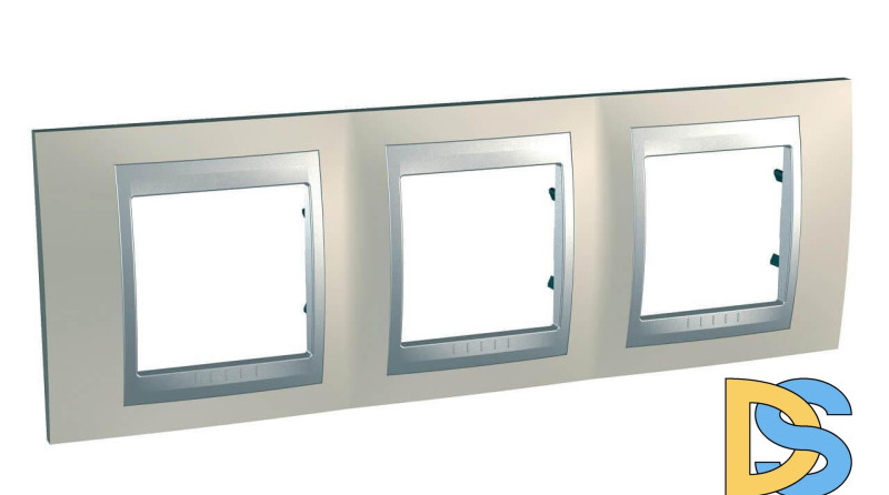 Рамка 3-постовая Schneider Electric Unica Top MGU66.006.095
