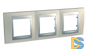 Рамка 3-постовая Schneider Electric Unica Top MGU66.006.095