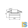 Встраиваемый светильник Kanlux Govik-ST 29234