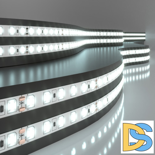 Светодиодная лента Elektrostandard 24V 9,6W 120Led 2835 IP20 холодный белый, 5м 4690389167515