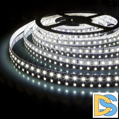 Светодиодная лента Elektrostandard 24V 9,6W 120Led 2835 IP20 холодный белый, 5м 4690389167515