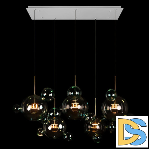 Подвесная люстра Loft IT Bolle 2027-S5 Blue