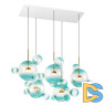 Подвесная люстра Loft IT Bolle 2027-S5 Blue