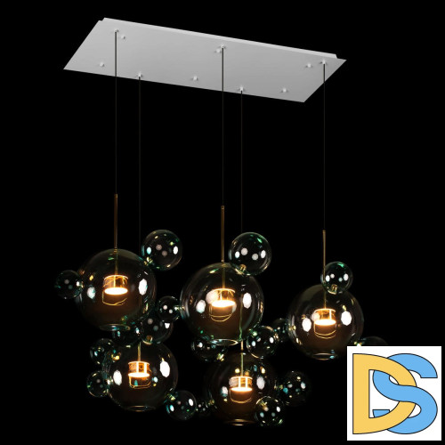 Подвесная люстра Loft IT Bolle 2027-S5 Blue