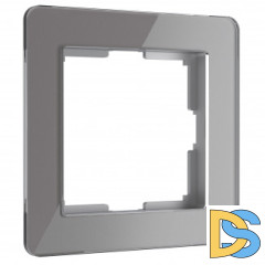 Рамка на 1 пост Acrylic графит W0012704