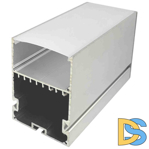 Профиль П-образный подвесной Apeyron ширина ленты до 40мм (рассеиватель, заглушки - 2шт) 08-26