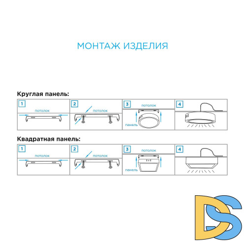 Накладная светодиодная панель Apeyron 06-41