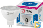 Лампа светодиодная Эра GU5.3 8W 4000K LED Lense MR16-8W-840-GU5.3 Б0054939