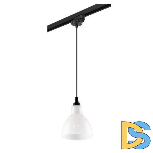 Трековый светильник Lightstar Track 1 black L1T865017 (865017+592007)