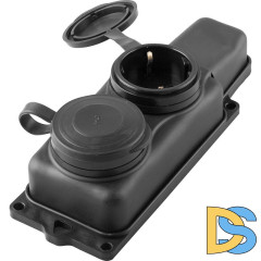 Розетка переносная 2-местная Stekker 32738