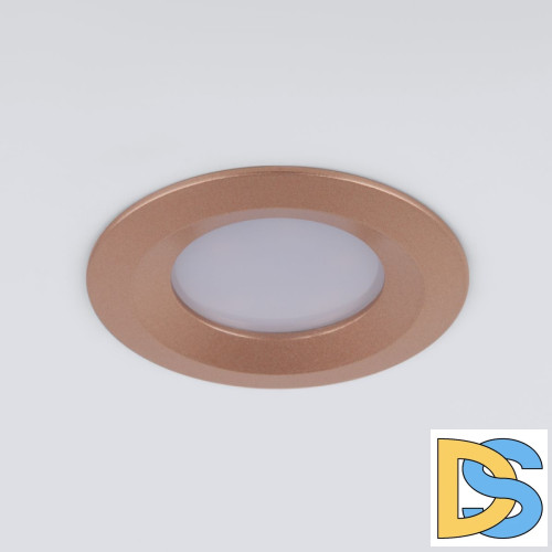 Встраиваемый светильник Elektrostandard 110 MR16 золотой 4690389168659