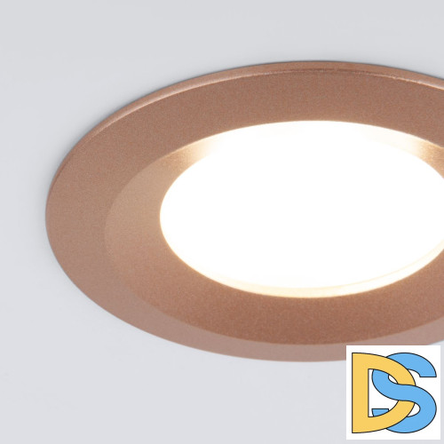 Встраиваемый светильник Elektrostandard 110 MR16 золотой 4690389168659