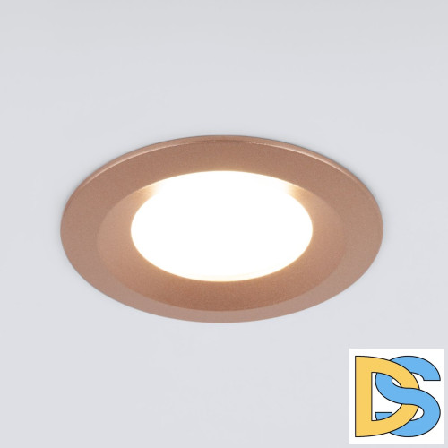 Встраиваемый светильник Elektrostandard 110 MR16 золотой 4690389168659