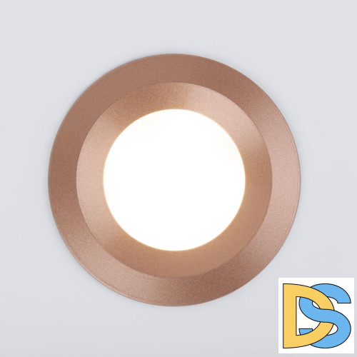 Встраиваемый светильник Elektrostandard 110 MR16 золотой 4690389168659