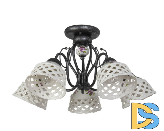 Потолочная люстра Abrasax Emilia MDK9365/5BBlack