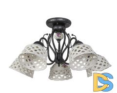 Потолочная люстра Abrasax Emilia MDK9365/5BBlack
