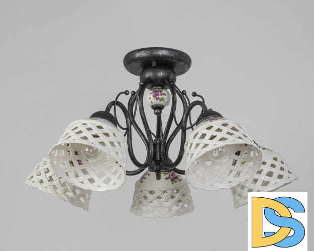 Потолочная люстра Abrasax Emilia MDK9365/5BBlack