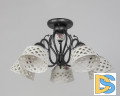 Потолочная люстра Abrasax Emilia MDK9365/5BBlack