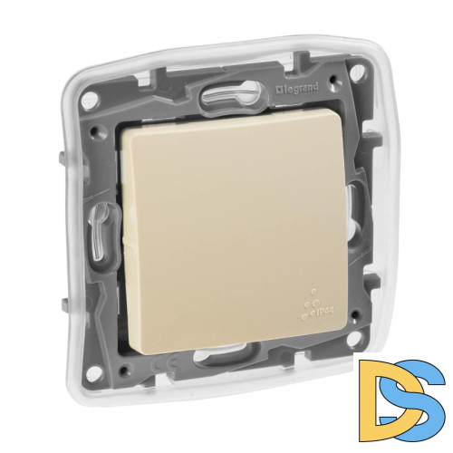 Переключатель одноклавишный Legrand Etika 10A 250V слоновая кость 672300