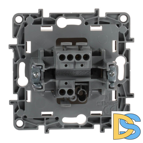 Переключатель одноклавишный Legrand Etika 10A 250V слоновая кость 672300