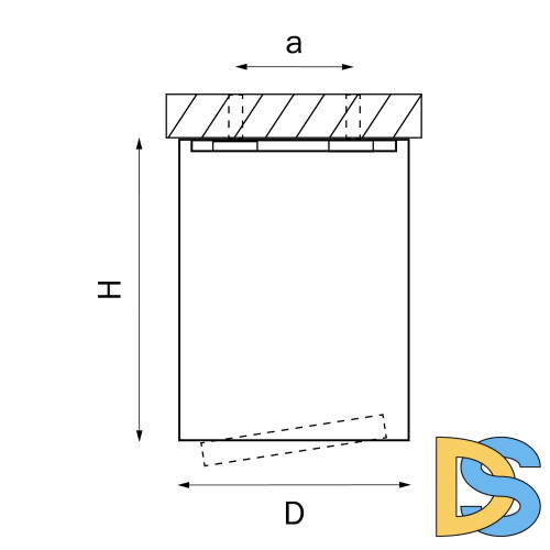 Накладной светильник Lightstar Binoco 052006