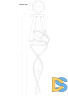 Подвесная люстра Arte Lamp Euphoria A2964SP-82PB