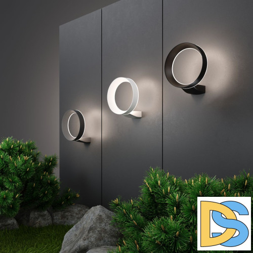 Уличный настенный светильник Elektrostandard Ring 4690389175961