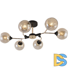 Люстра на штанге Reluce 01483-0.3-06 BK+FGD