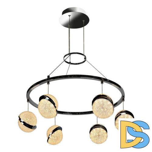 Подвесная светодиодная люстра iLedex CRystal Ball C4474-6 CR