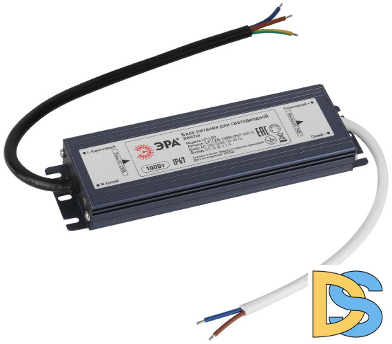 Блок питания Эра 100Вт DC24В 4.1A IP67 LP-LED-100W-IP67-24V-S Б0061145
