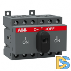 Реверсивный выключатель нагрузки АВВ OT16F3C 3P 16A