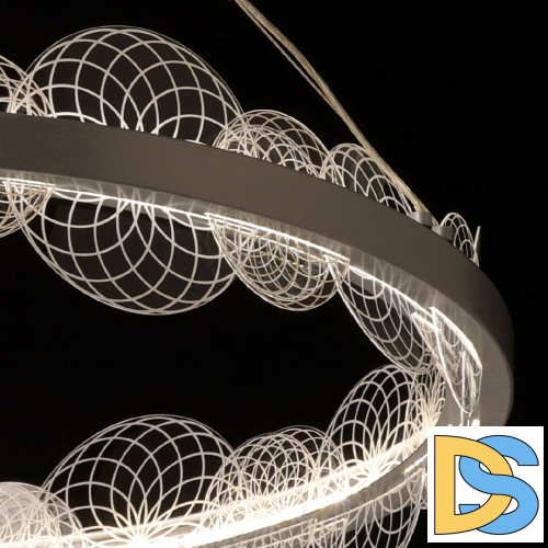 Подвесная люстра De Markt Платлинг 661019001