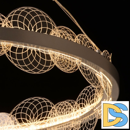 Подвесная люстра De Markt Платлинг 661019001