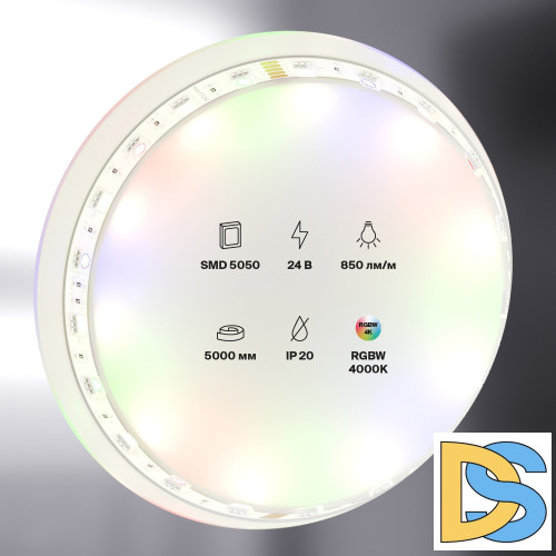 Светодиодная лента Maytoni Technical 24В 5050 14,4Вт/м RGB+W 4000K IP20 10177