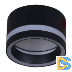 Встраиваемый светильник Reluce 53023-9.0-001CT GX53 BK