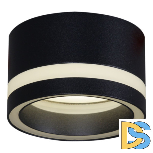 Встраиваемый светильник Reluce 53023-9.0-001CT GX53 BK