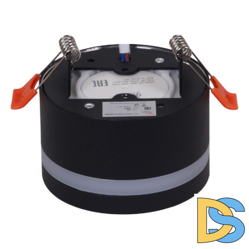 Встраиваемый светильник Reluce 53023-9.0-001CT GX53 BK