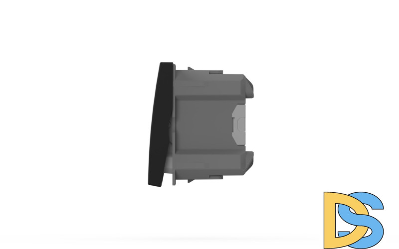 Выключатель двухклавишный ELBI Moda Vox 611-044832-202