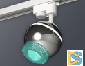Трековый однофазный светильник с подсветкой Ambrella Light Track System XT1104004 (A2520, C1104, N7194)