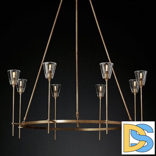 Подвесная люстра ImperiumLoft Torche De Verre 75676-22