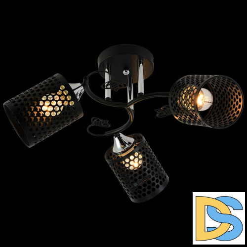 Люстра на штанге Reluce 11320-0.3-03 BK+CR