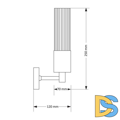 Бра Kutek Mood Narni NAR-K-1 (CZ)