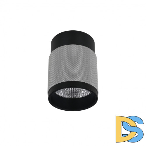 Накладной светильник iLedex Delta 1955-10W-3000K-36 BK+SL