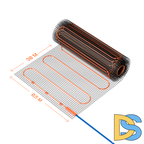 Нагревательный мат VLT01-200-15