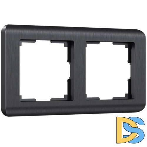 Рамка на 2 поста Werkel Stream графит W0022104 4690389162190