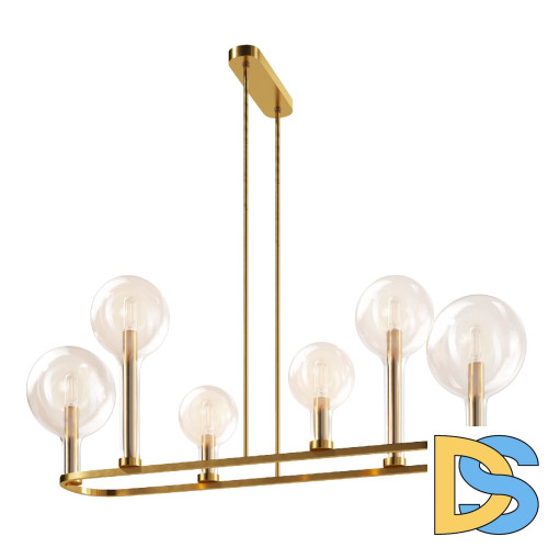 Потолочная люстра Maytoni Status MOD333PL-06BS1