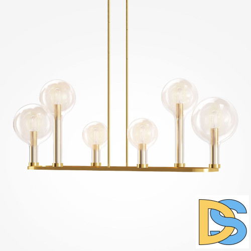 Потолочная люстра Maytoni Status MOD333PL-06BS1