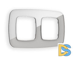 Рамка двухместная Ambrella Volt Radian OF320402